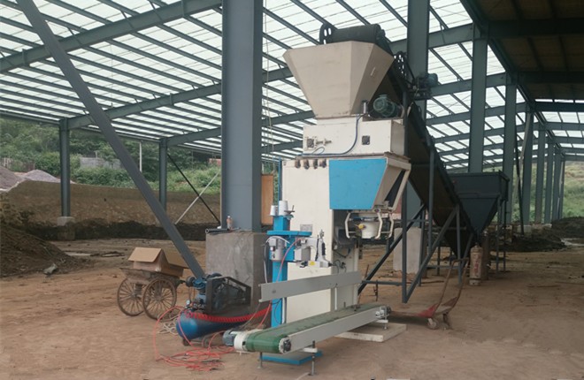 Touch Screen Control 3KW Cement Bag Packing Machine