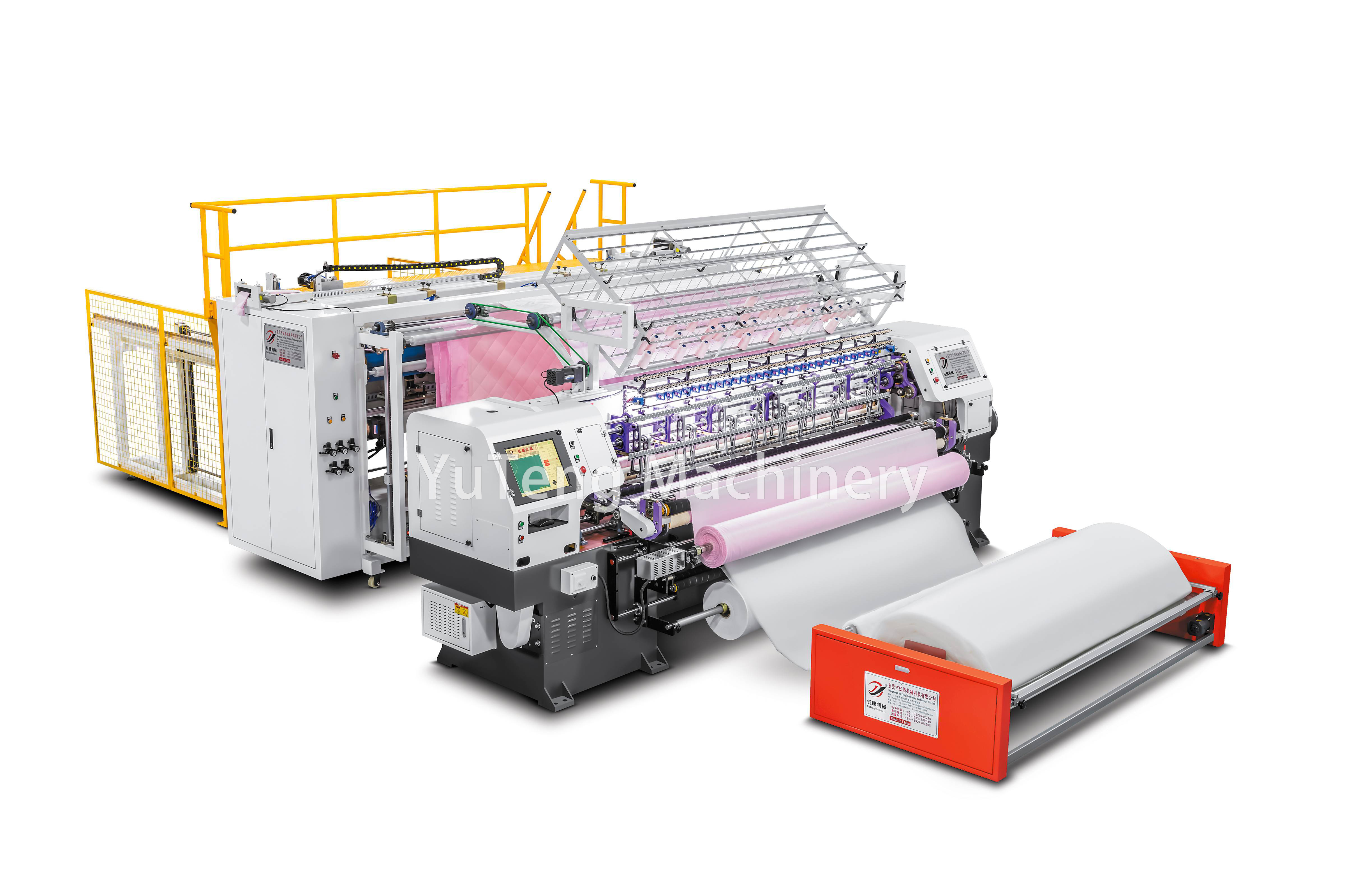 Computerized Automatic Fillet Cutting And Stacking Machine For Home Textile Material