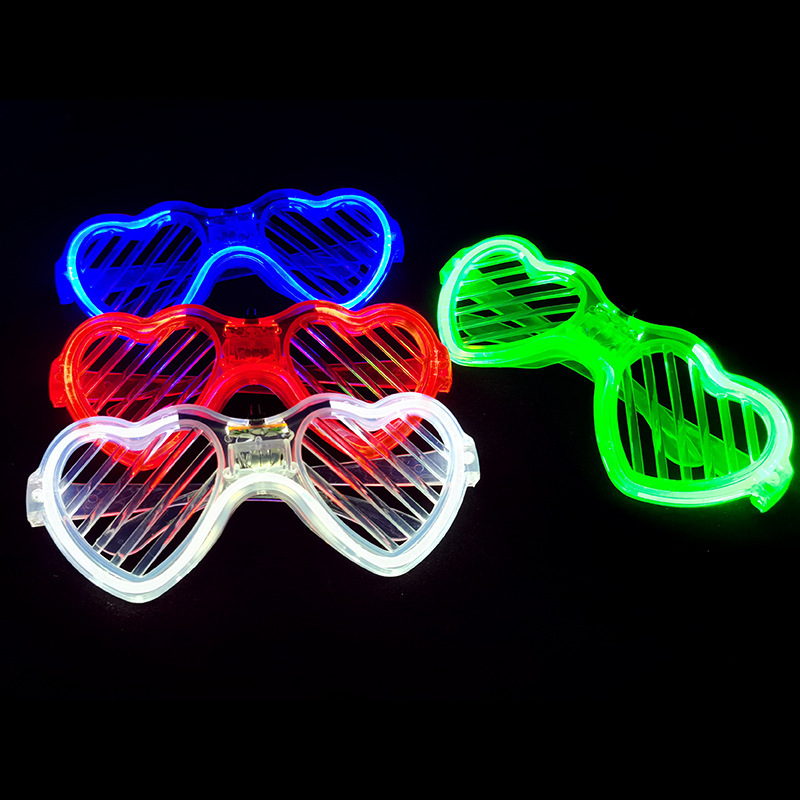 Luminous Glasses Blinds Glow Sunglasses For Cold Light Party Bar Flash