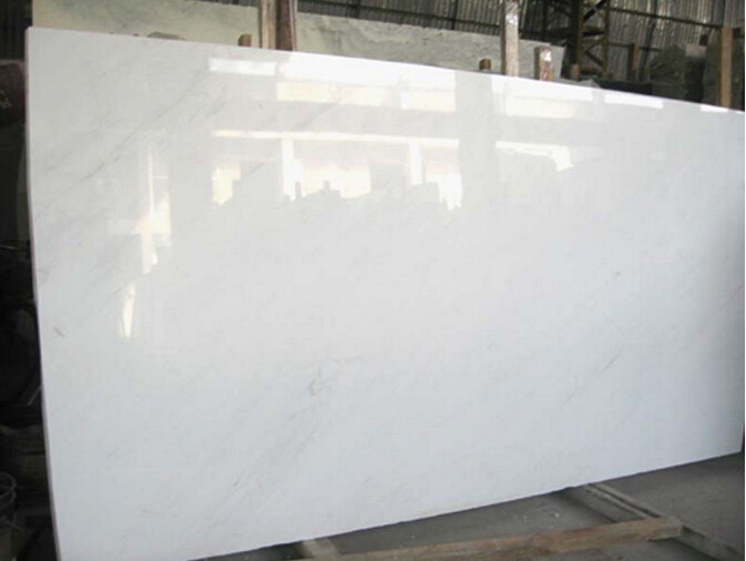 132.8 Mpa Compressive Property White Marble Flooring Border Designs For Fireplace
