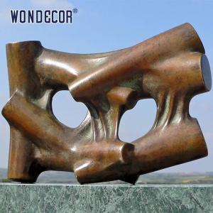 Buy cheap Outdoor Square Garden Corten Steel Sculpture Metal Decoration product