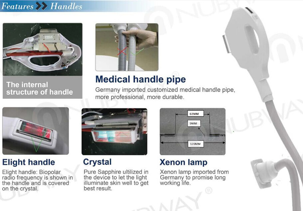 latest popular hair removal three in one machine elight shr ipl