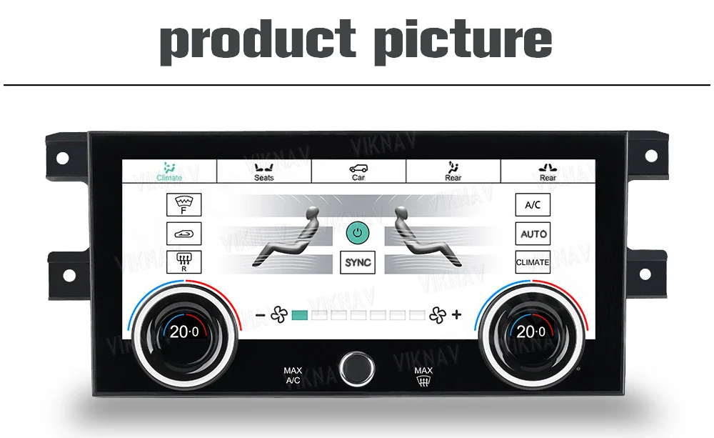 10.4 inch Android Car Radio For Land Rover Discovery 5 LR5 L462 2017-2020 GPS Navigation Player Touch Screen Carplay Hea