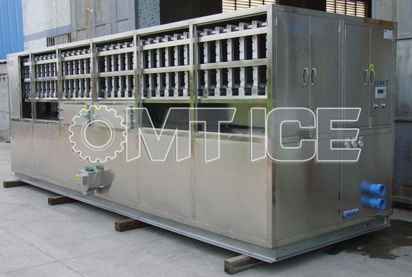 Commercial 4ton Large Cube Ice Machine Beverage Industry Big Ice Cube Maker