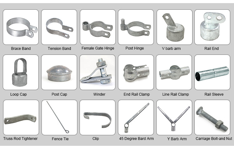 11 Gauge Chain Link Wire Fence With 2" Mesh For Baseball Field