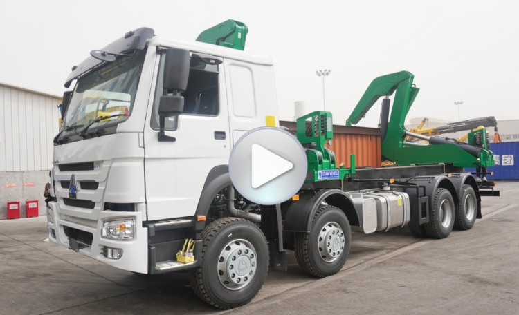 Container Side Lifter Truck Trailer for Sale in Mauritius | Side Lifter Container Transport
