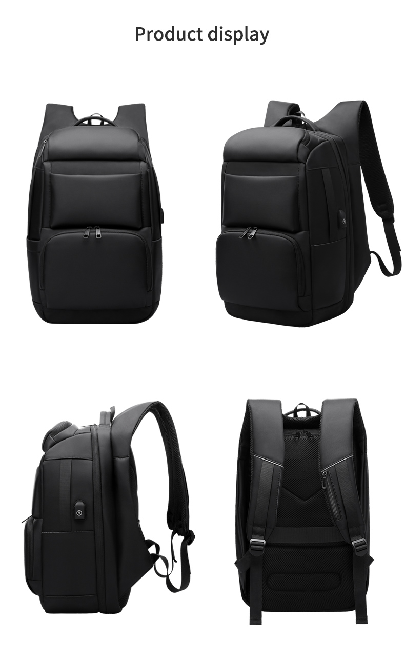 High quality products men's waterproof 17 inch Laptop Backpack Travel Business Backpack
