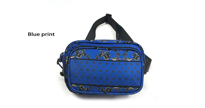 Waterproof Women Zippered Polyester Crossbody Bag