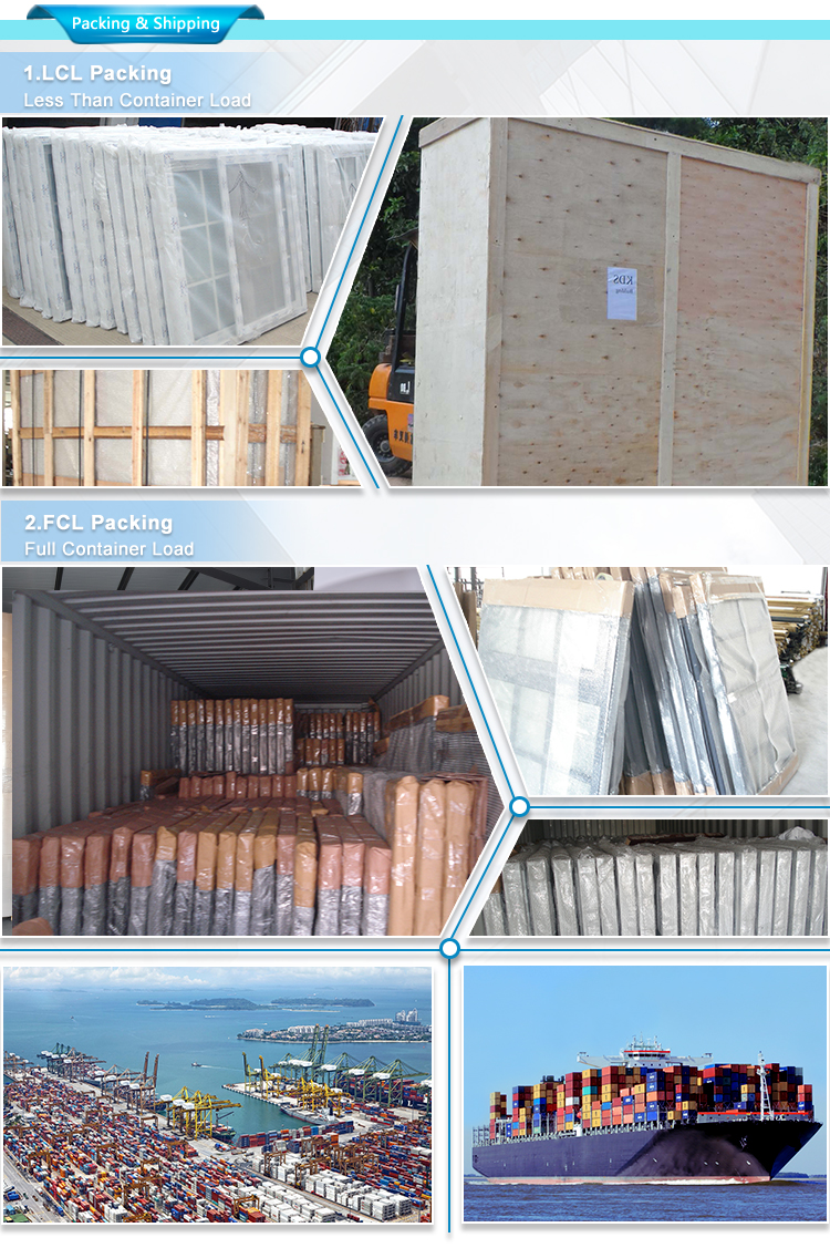 Windproof Hurricane Mirror Insulated Fix Glass 2 Track Pvc Windows White Frame And Doors Slide Window