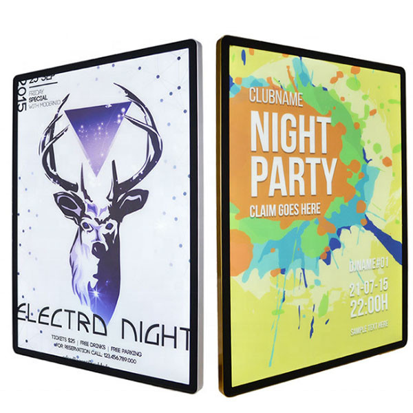 Round Frame Lighted Advertising Signs , Illuminated Led Led Advertising Billboard