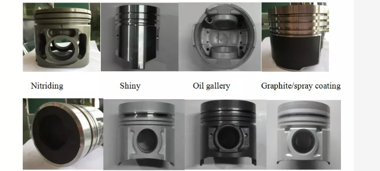 Auto Engine Piston 4HJ1 Piston For Isuzu Excavator 115mm 8-97228-302-0 8972283020