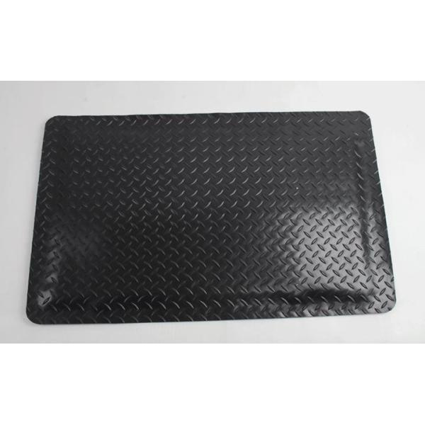 Non Slip Anti Static ESD Anti Fatigue Mat , Foam Floor Mat Black Conductive