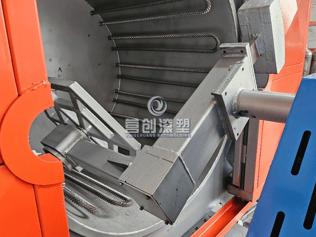 Heating Roto Casting Machine With 100KG L Arm Load Capacity