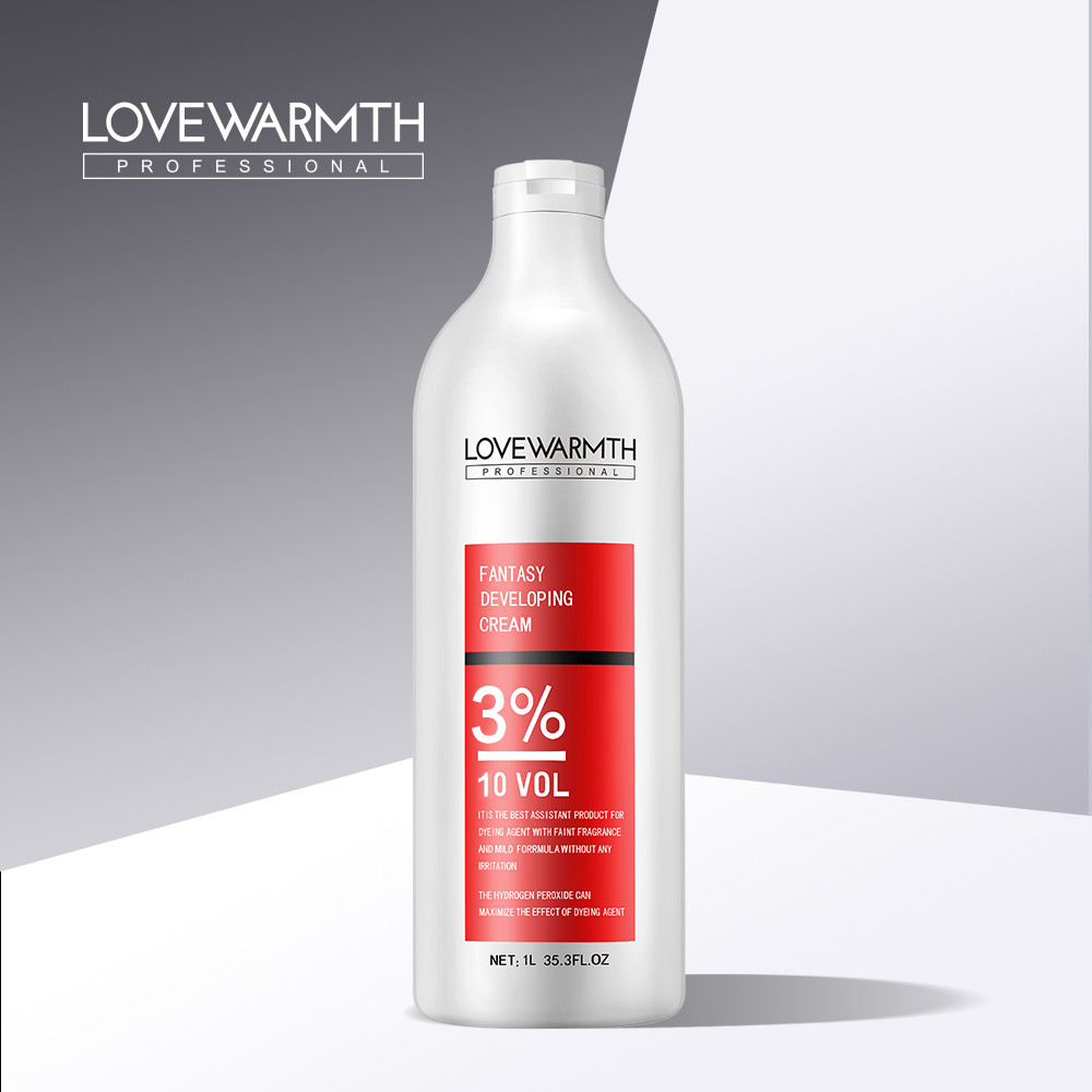 Salon Peroxide Cream 1000ML Hair Color Oxidant With 5 Years Validity
