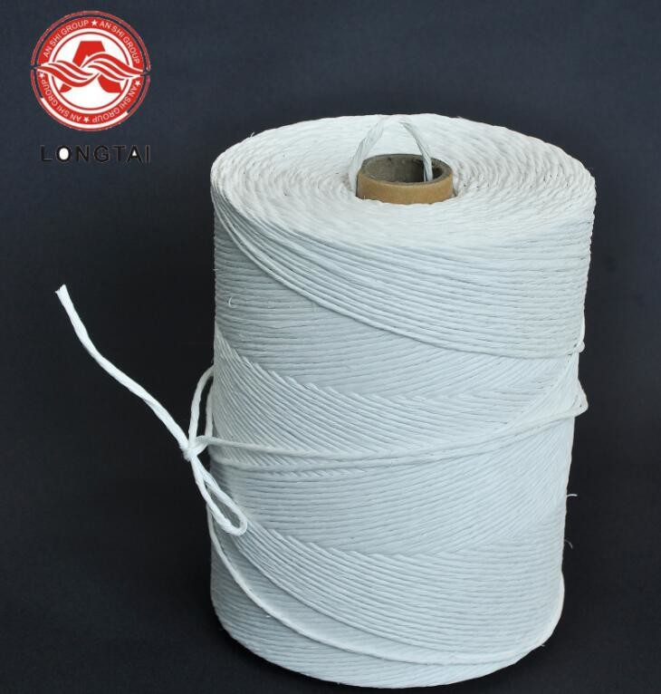 Raw White PP Fibrillated Yarn 1630KD For Electronic Component Cable