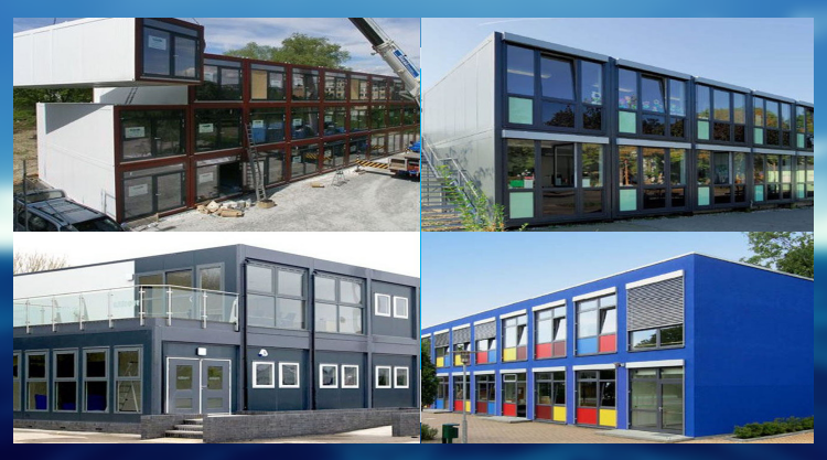 HEYA hot sale eps or rockwool panel container camp house prefab house