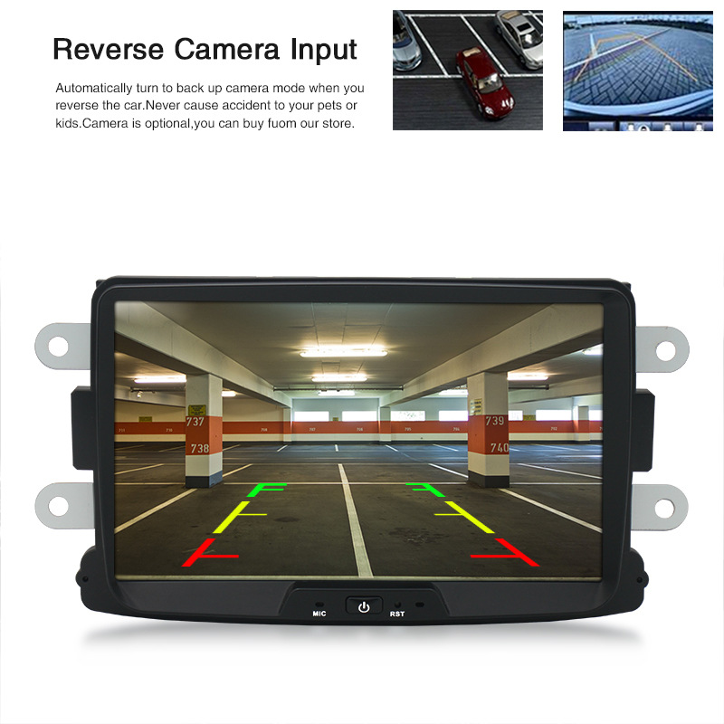 8" Screen 2din Android Car Multimedia Player for Dacia Logan Dokker Duster Sandero Lodgy Renault Dacia/Lada Xray2 Carplay