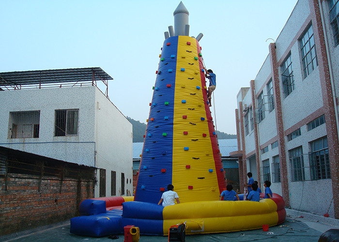 Colourful Inflatable Interactive Indoor Inflatable Climbing Wall Hire