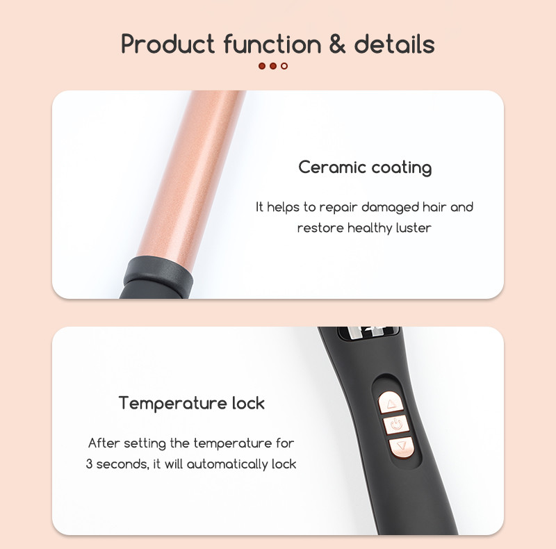 Salon Equipment Electric Curling Iron , Popular Professional Hair Curler