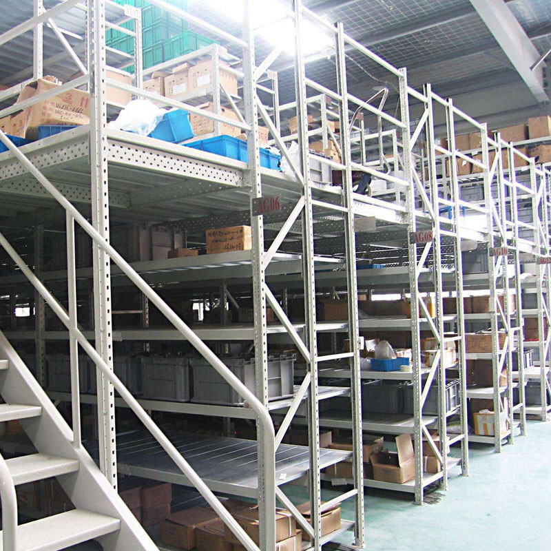 Customizable Warehouse Storage Racks Mezzanine Racking System Steel