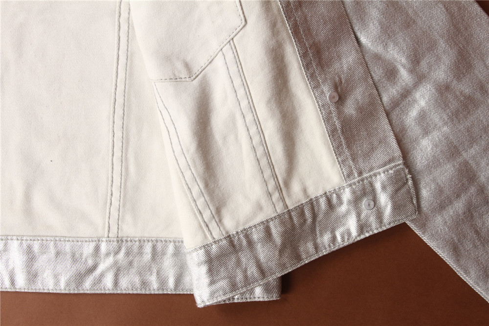 Ladies Denim Jacket, Women's denim jacket , shinny fabric, cheap price