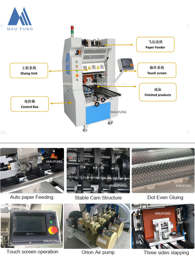 Maufung Fully Auto Lay-Flat Photo Album Binding Machine Photo Album Mounting Making Machine MF-PF400
