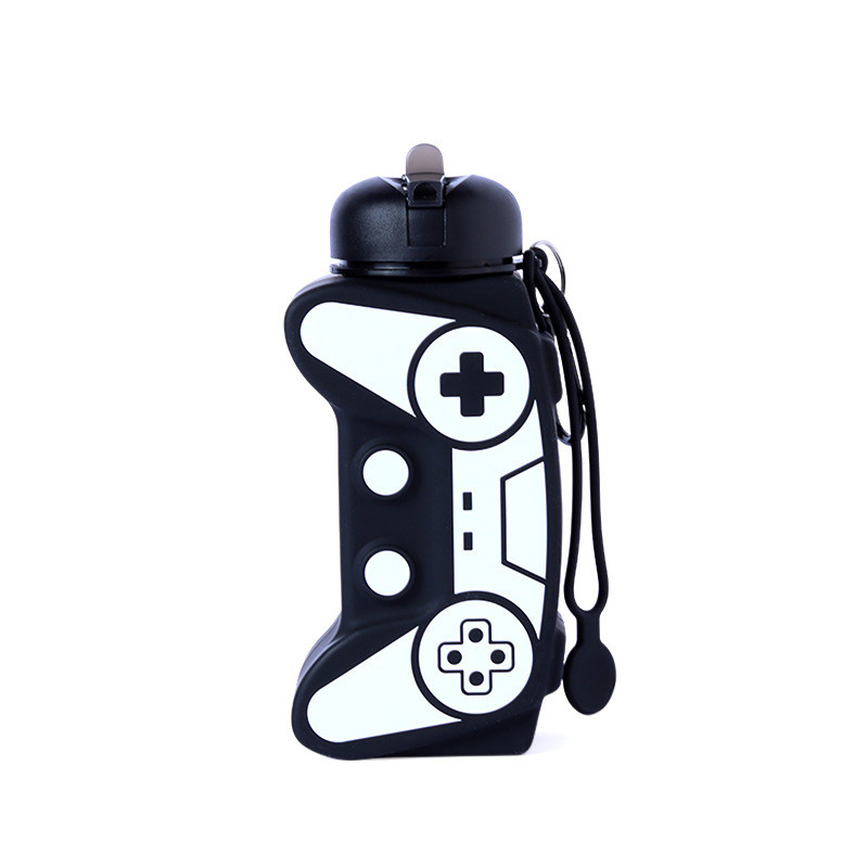 Non-slip Silicone Collapsible Water Bottle Pop Its For Toddlers And Outdoor Activities