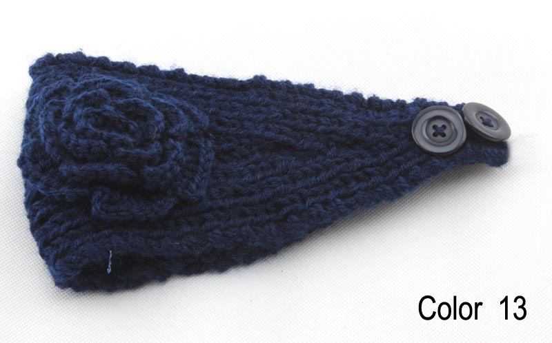 Women knitted headband crochet headband Handmade tenia Mixed quantuty and color