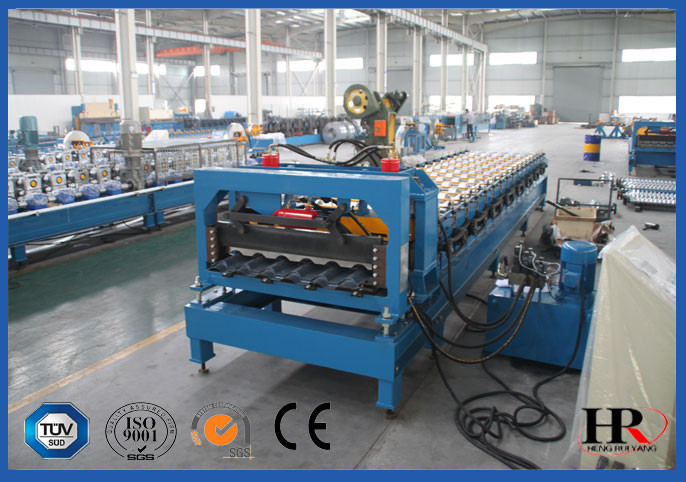 Unique Wave Style Tile Roof Roll Forming Machine for Making Color Steel Tile