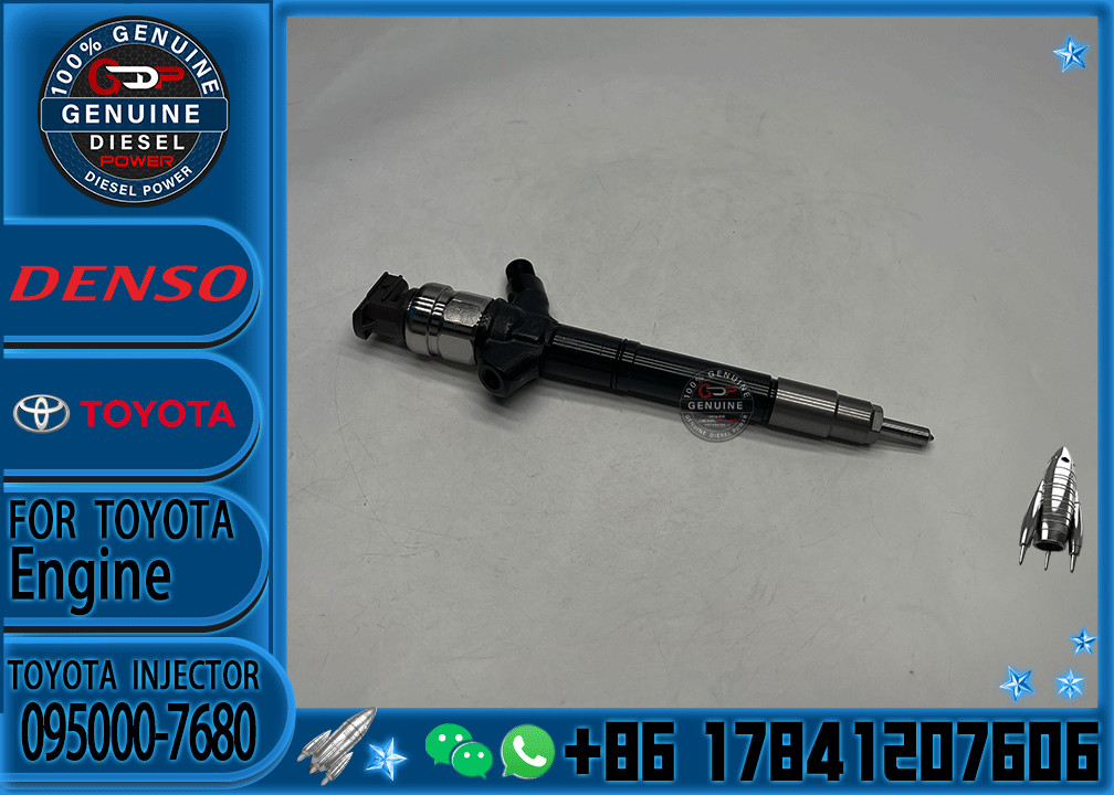 095000-7680/095000-7320 Diesel Fuel Injector 23670-0R180/23670-0R130 For Toyota Truck