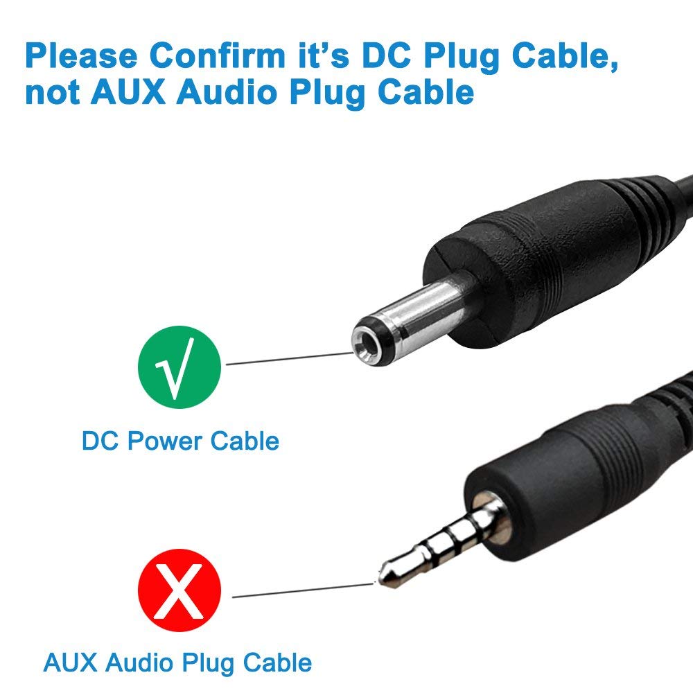 2.5mm DC Extension Cable Barrel Jack Extension Cable For DC 5V Supply Charge