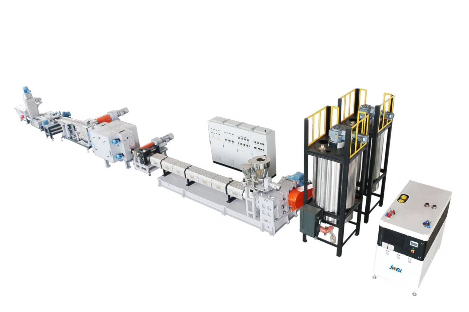 110kw PET One Screw Plastic Pet Bottle Recycling Machine
