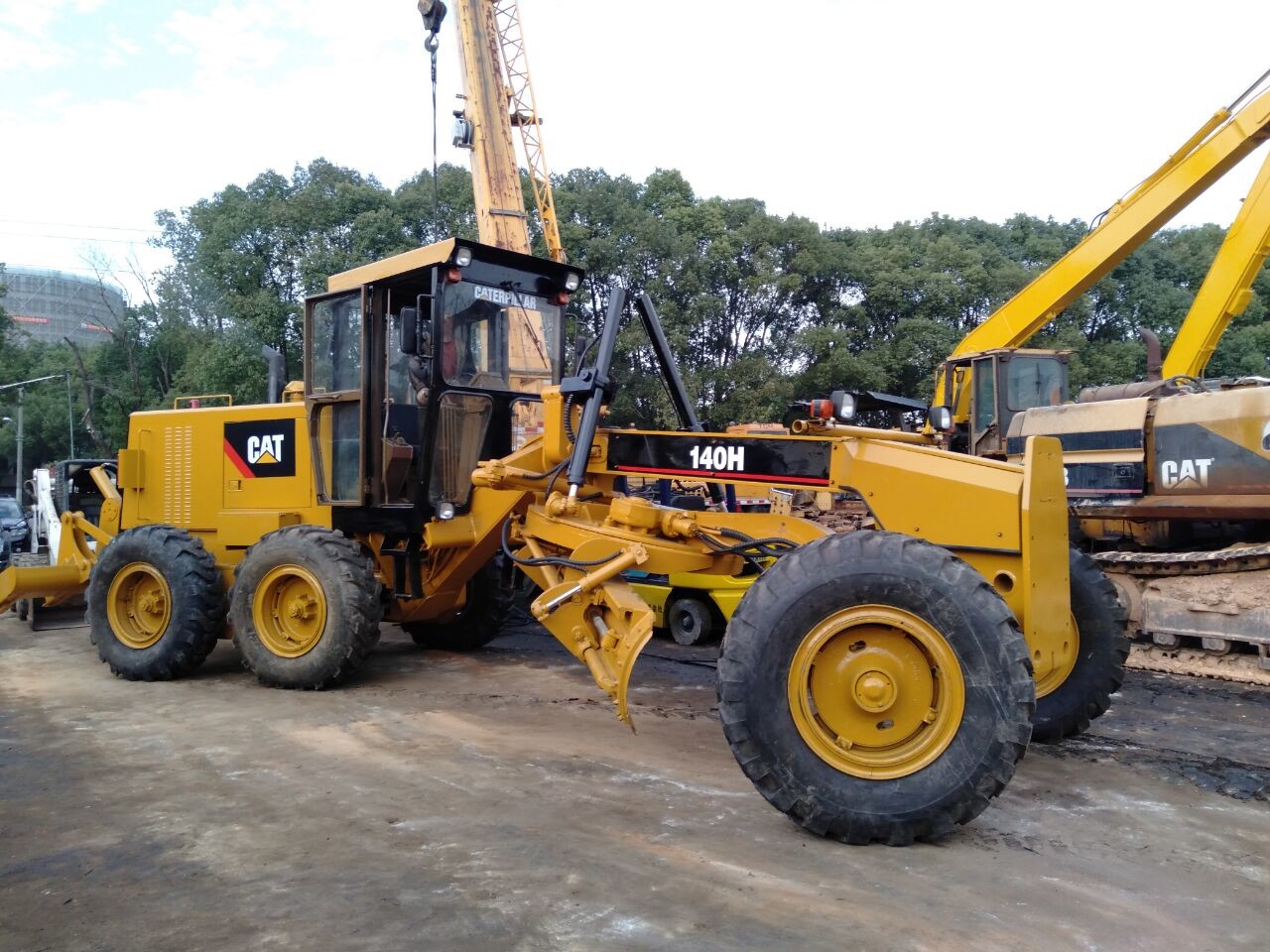 Used CAT 140G 140H 14G USA Motor Graders, Secondhand Grader For Sale