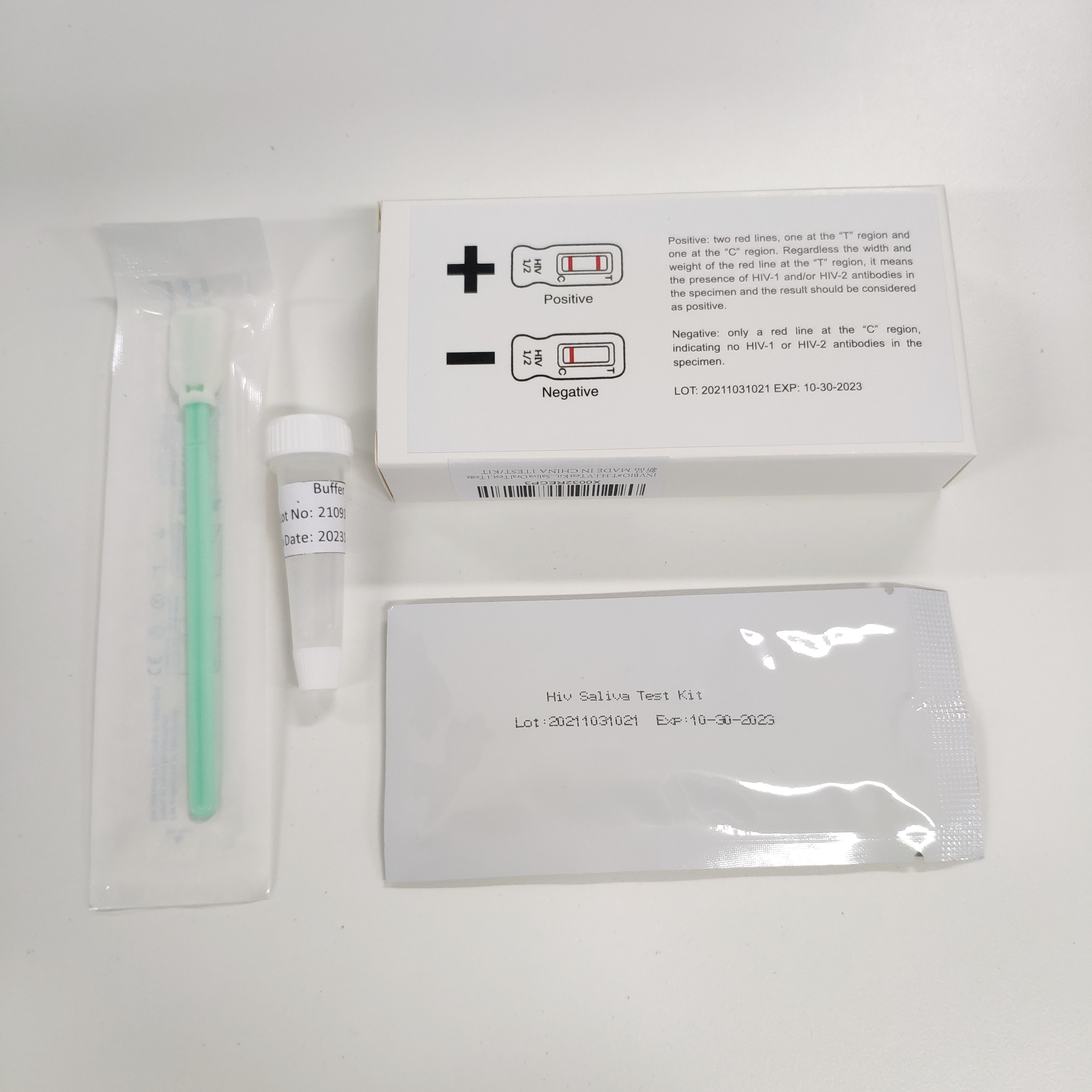 Manual Plastic Hiv Rapid Test Kits In A Private Location