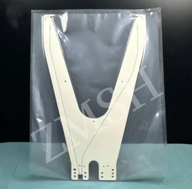 Alumina Ceramic Custom Parts Robotic Arm High Hardness Wear Resistant Al2O3 Ceramic Suction Cup Structural Parts