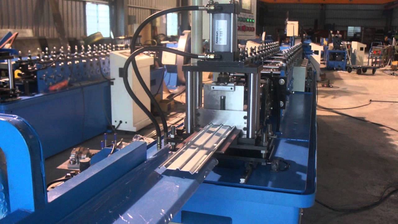 Fire Damper Roll Forming Machinery Fully Automatic Roll Making Equipment