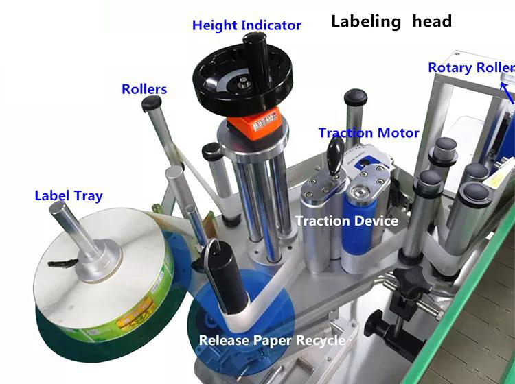 Generation Automatic Labeling Machine For Wine Bottle Cosmetic Bottle Jar Can Bottle