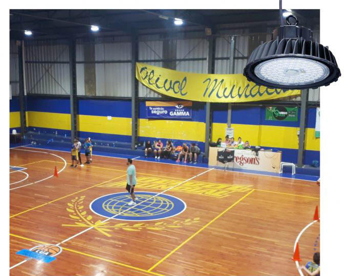 High Efficiency UFO LED High Bay Light 150W Aluminum Body Material