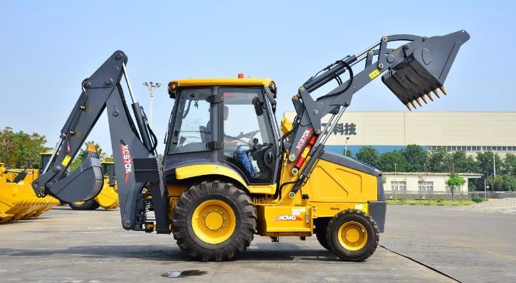 XCMG XC870K Farm Mini Tractor With Backhoe And Front End Loader
