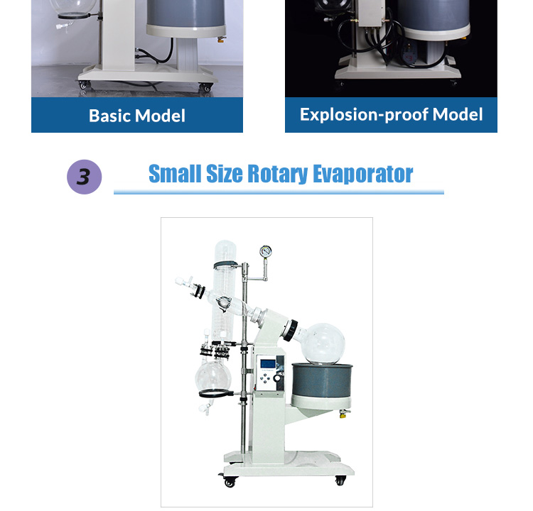 PID temperature control LCD control 5l Rotary Evaporator