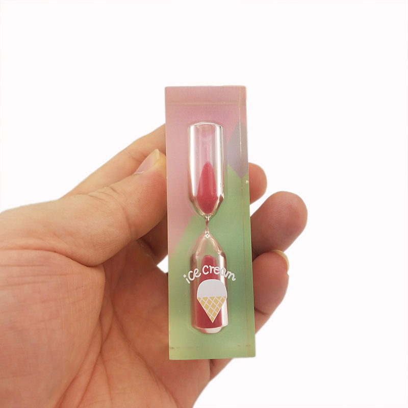 1 3 5 Minute Acrylic Hourglass Custom Crystal Hourglass