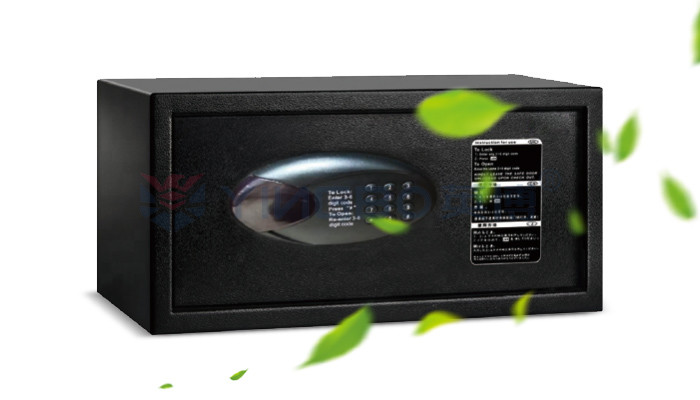 Solid Steel Electronic Digital Lock Hotel Safe Box For Security
