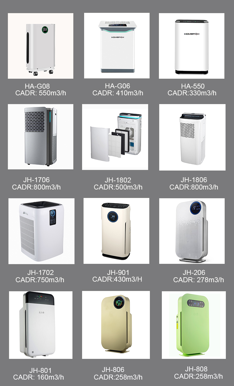 HOMEFISH Hepa Filter Household Air Purifier Ion Humidifier 400ml