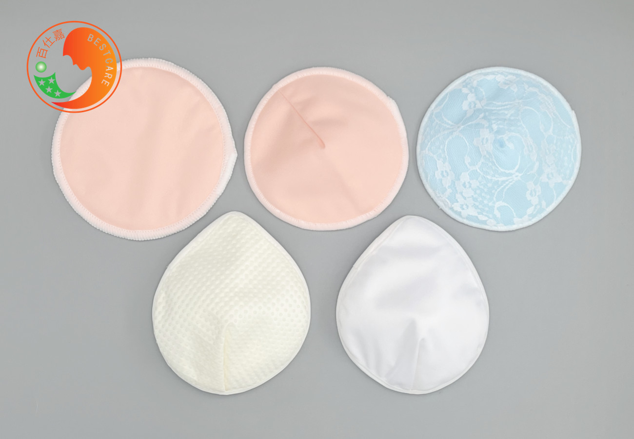 Breast Feeding Washable Nursing Pads Breathable 3D Anti Leaking OEM