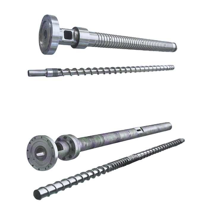 Wear Resisting Alloy Plastic Extrusion Screw And Barrel For Plastic Extruder Machine
