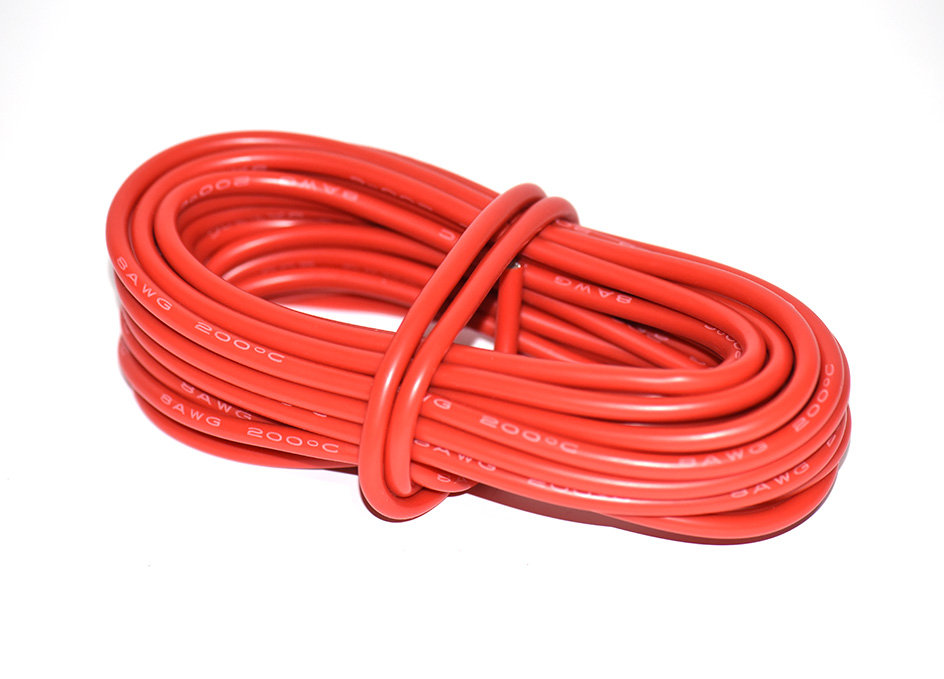 UPS Inverter Silicone Electrical Cable 16AWG 0.08mm Tin Plated Copper 600V
