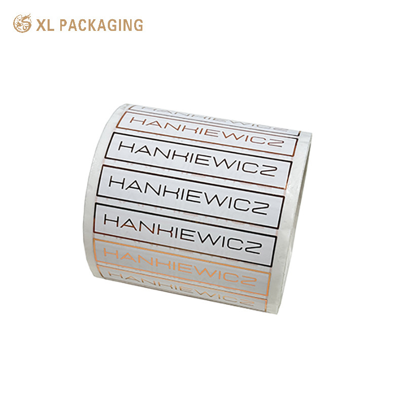 Custom Printed Packaging Paper Sticker Label Roll Adhesive Art Paper Label Sticker