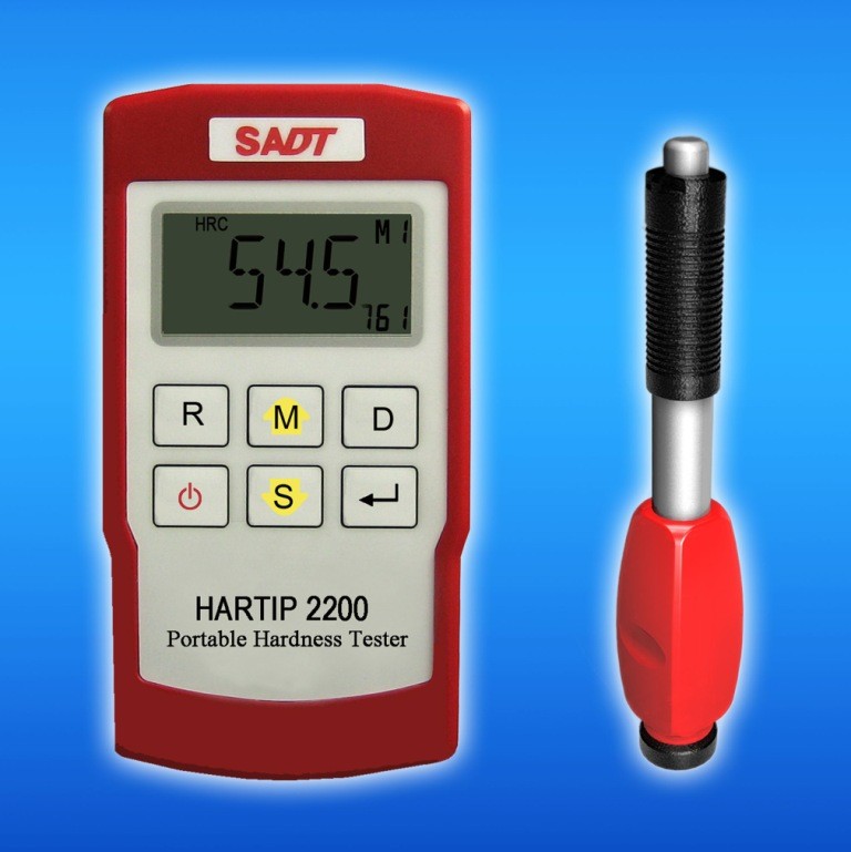 Leeb Portable Hardness Tester HARTIP2200 With R / F Probe for metals Dual Values and High accuracy: ±2HL