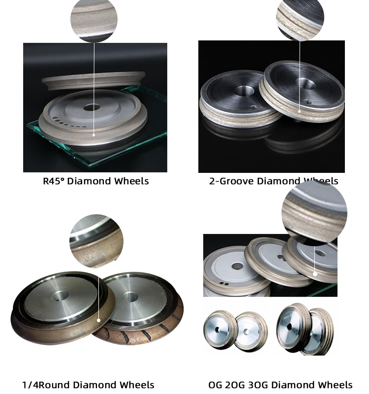 Pencil Edge Diamond Grinding Wheels For CNC