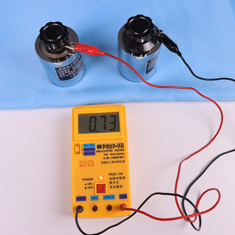 150D antistatic esd fabrics with 2.5mm Grid for Electronics and Pharmaceutical Industries